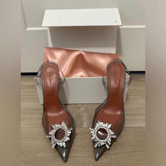 Amina Muaddi Begum PVC Slingback - Picture 7 of 8